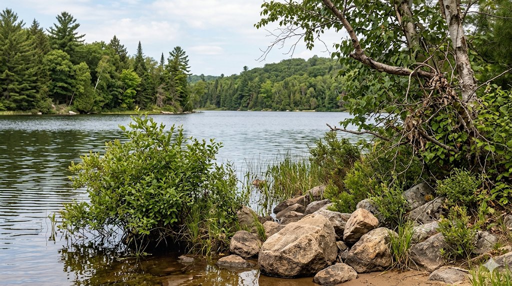 Lake scene